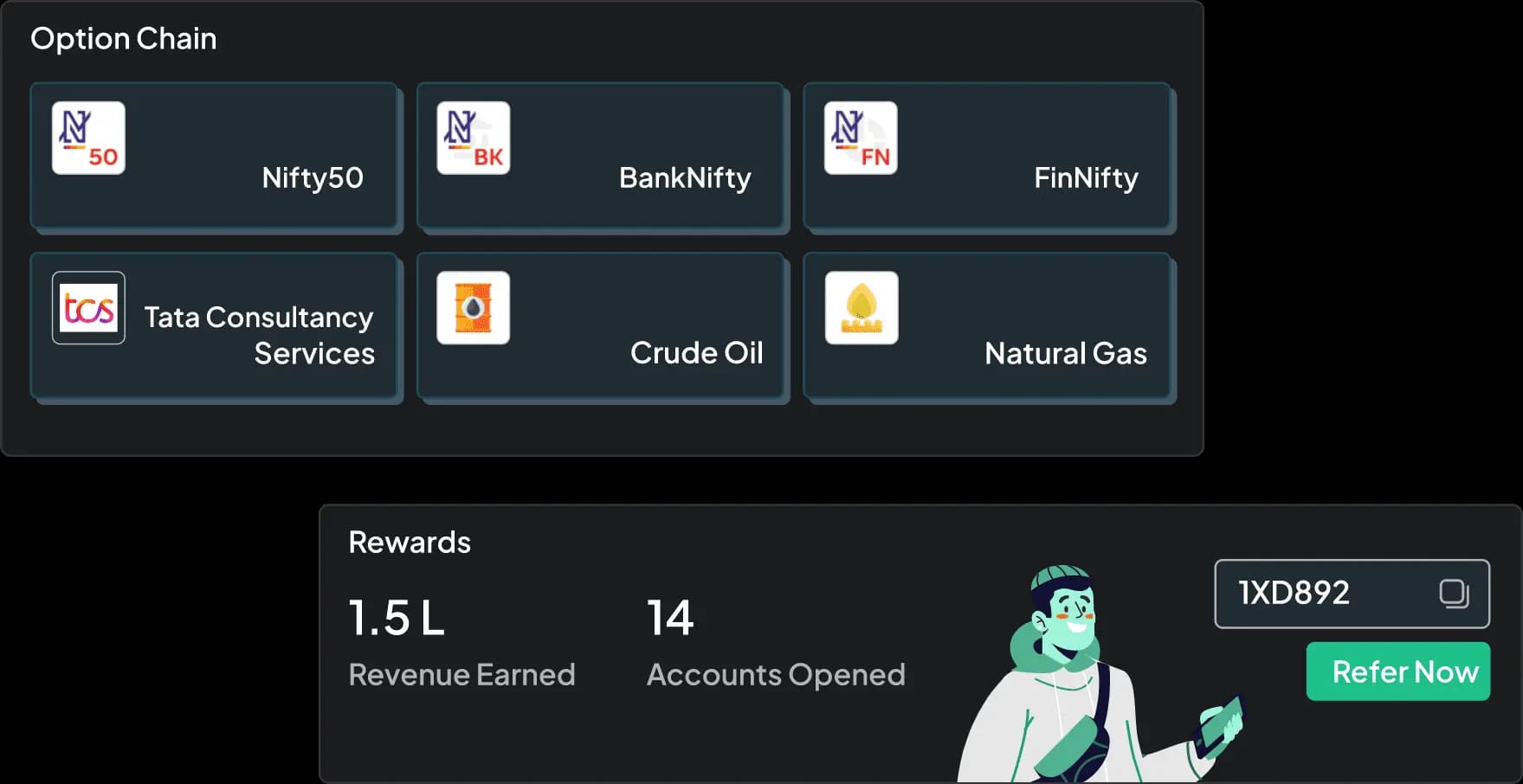 Enrich Refer and Earn